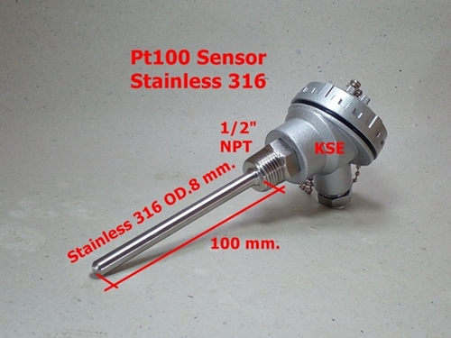 ขาย จำหน่าย RTD Pt100 Sensor Class A , Class B ราคาถูก